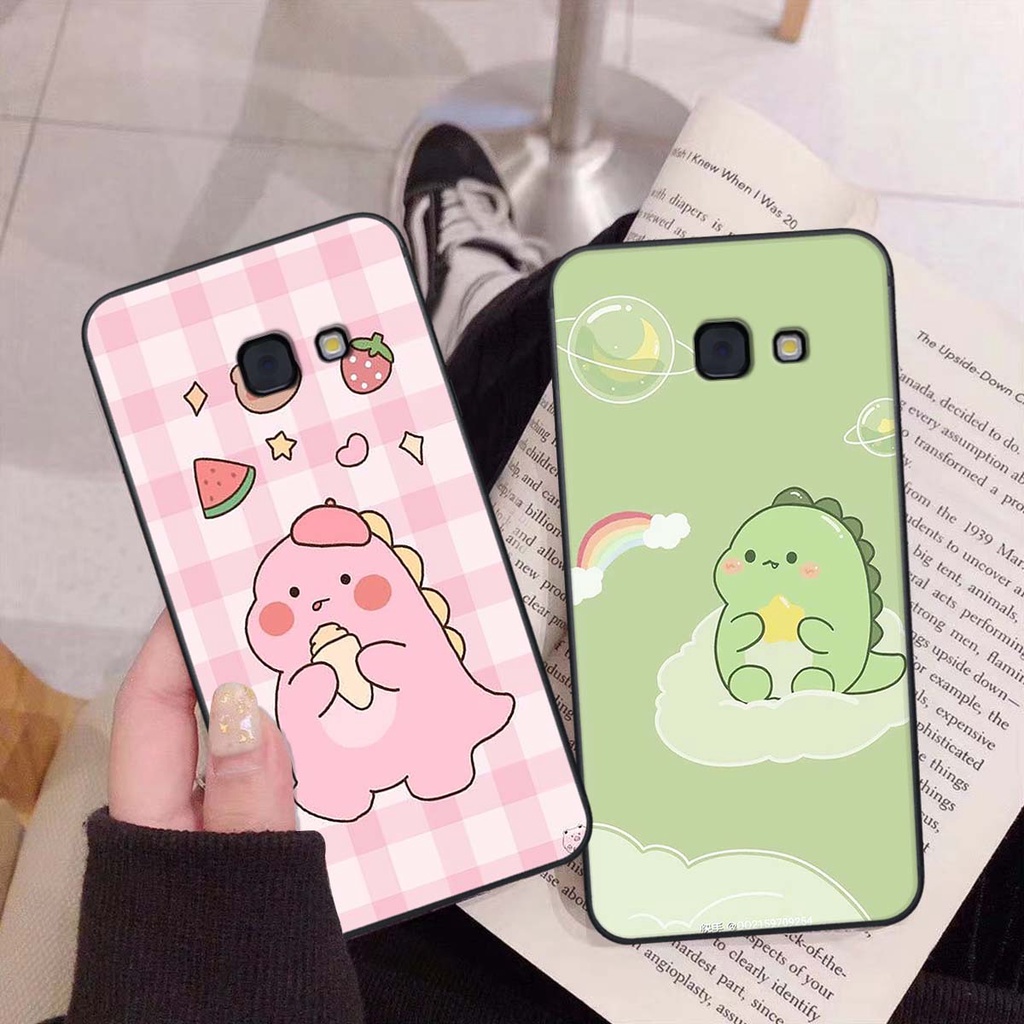 Ốp Samsung A3 2017 / A5 2017 / A7 2017 in hình khủng long Dino siêu dễ thương