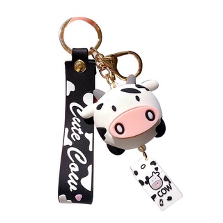 Móc khoá bò sữa cow