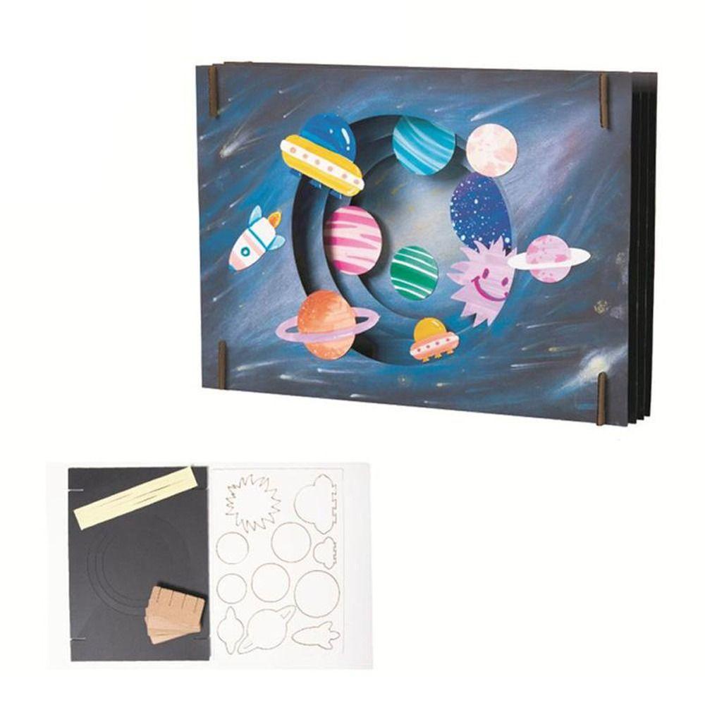 ANEMONE Bộ Dụng Cụ Vẽ Tranh Thủ Công Hình Bầu Trời Đầy Sao Sáng Tạo DIY