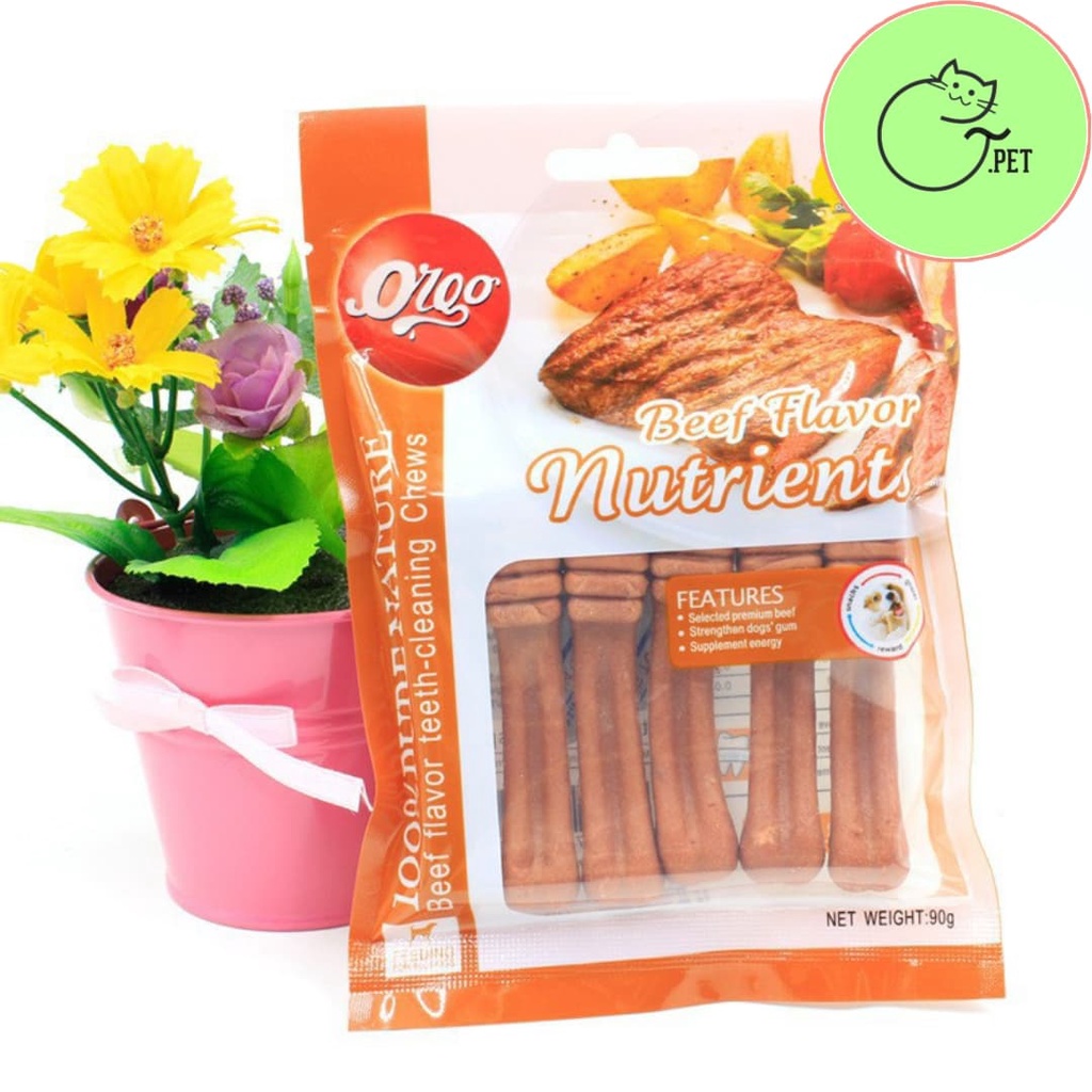Xương Gặm Orgo Sạch Răng-Thơm Miệng -Bổ Sung Canxi cho chó