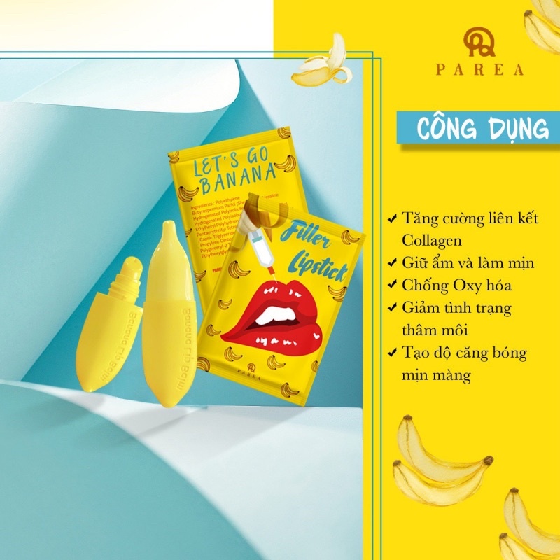 Set son khử thâm Collagen Banana Filler Lipstick - Phân phối chính hãng | BigBuy360 - bigbuy360.vn