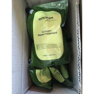 HẤP DẦU PHỤC HỒI THẢO DƯỢC SOPHIA COLLAGEN 1500ML