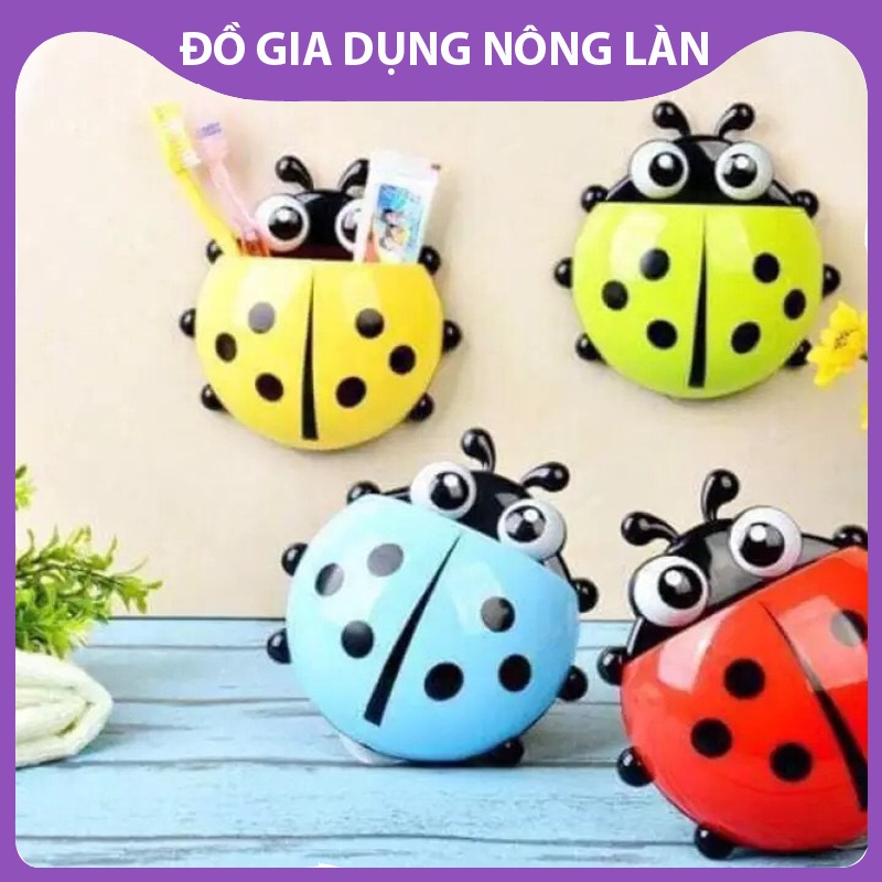 Hộp đựng bàn chải nhà tắm hình bọ dừa NL Shop, giỏ đựng bàn trải đánh răng