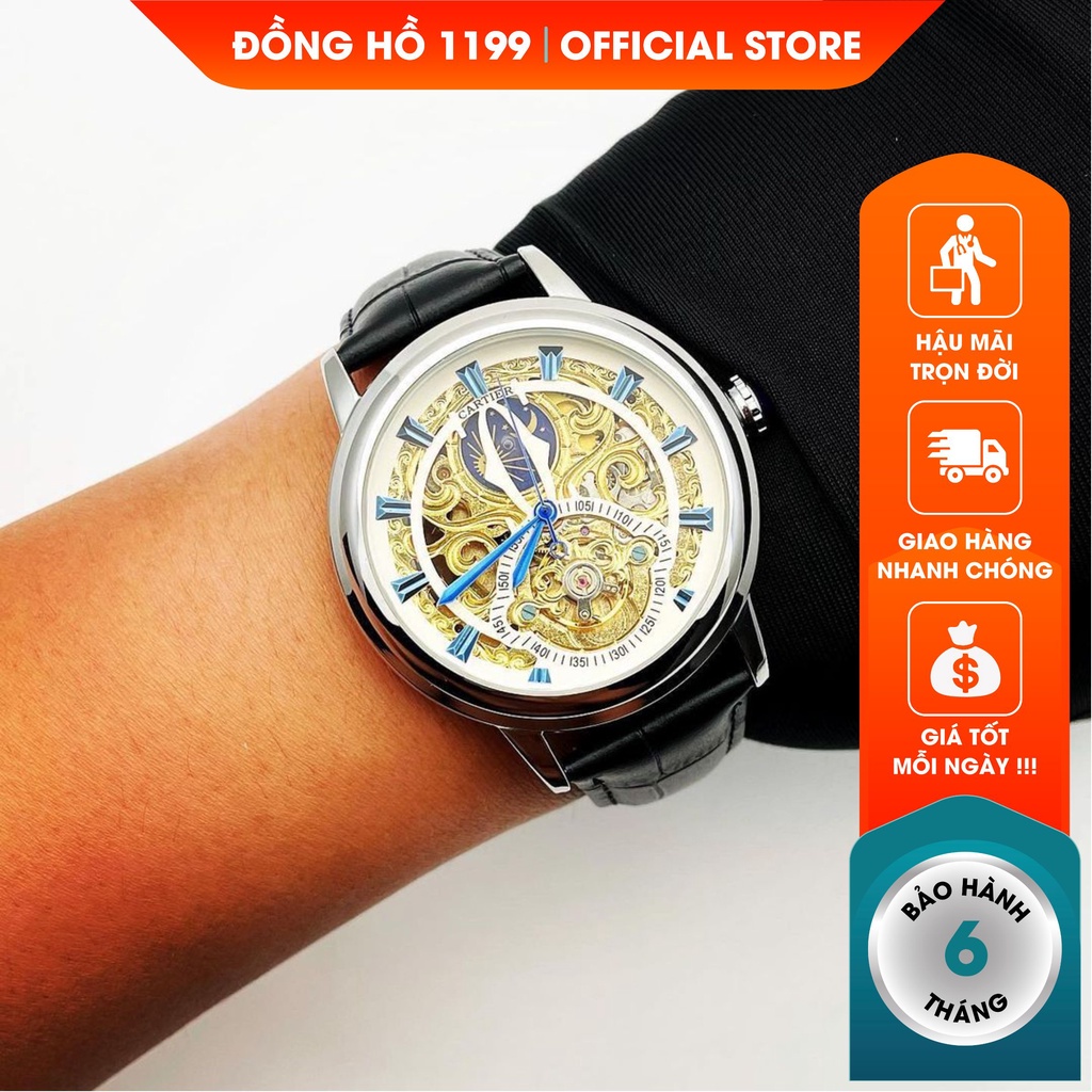 [QUÀ TẶNG] Đồng hồ cơ - Đồng Hồ Nam Bản Cao Cấp Chống Nước Chống Xước Độ Bền Từ 4-5 Năm D47- 1199 Watches | BigBuy360 - bigbuy360.vn