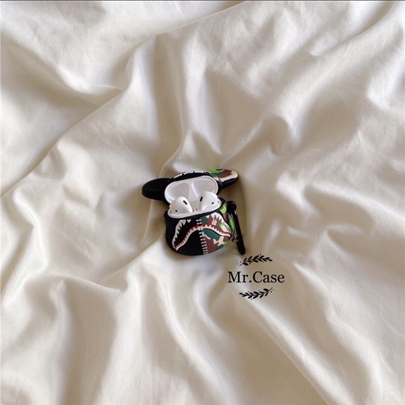 Case Airpods 1/2 Pro Vỏ Ốp Đựng Tai Nghe Bearbrick Bape - Mr.Case Airpods