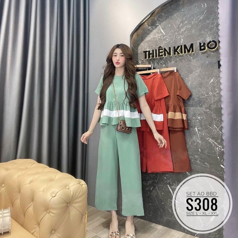 Sét đồ bộ hot girl QC bigsize 55kg-90kg QC