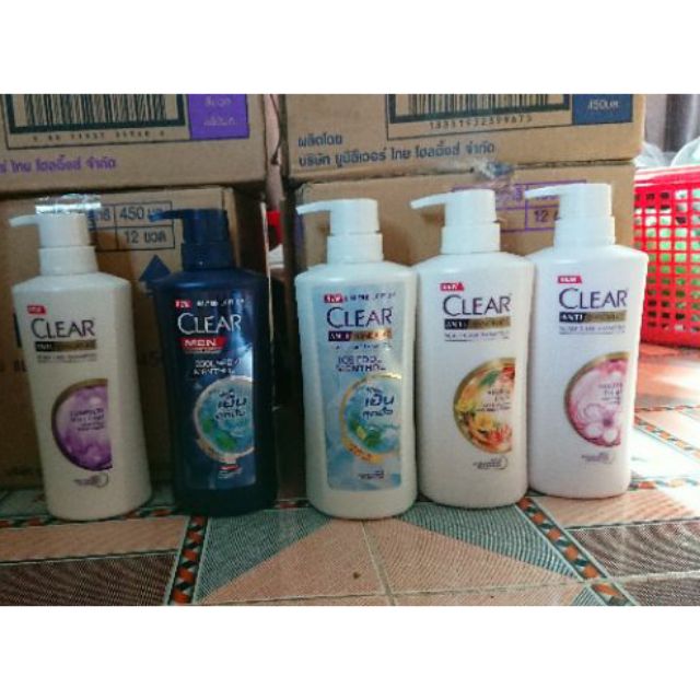 Dầu Gội Clear Thái Lan đánh bay gàu và bã nhờn giúp tóc chắc khỏe 480ml