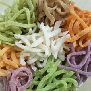 500g mút dừa non mix vị