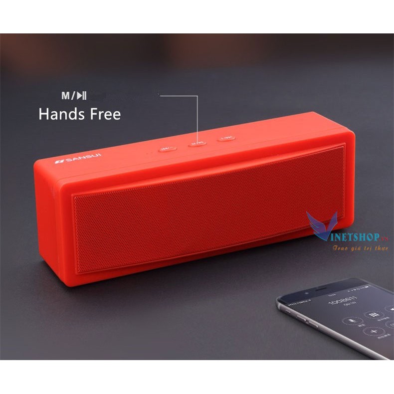 Loa bluetooth mini Sansui (nổi tiếng) âm thanh vượt trội bảo hành 12 tháng -DC3498