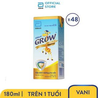 Sữa nước abbott grow 180ml (48 hộp)