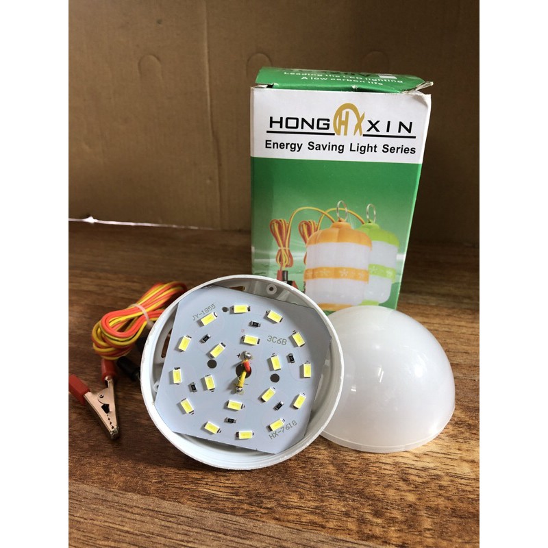 Bóng Đèn LED Kẹp bình 12V- 9W. BẢO HÀNH 12 tháng