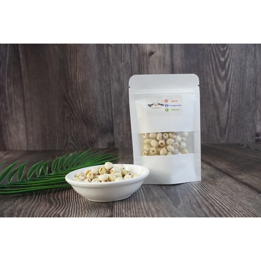 Hạt sen khô thơm ngon loại đặc biết làm bánh trung thu 200g