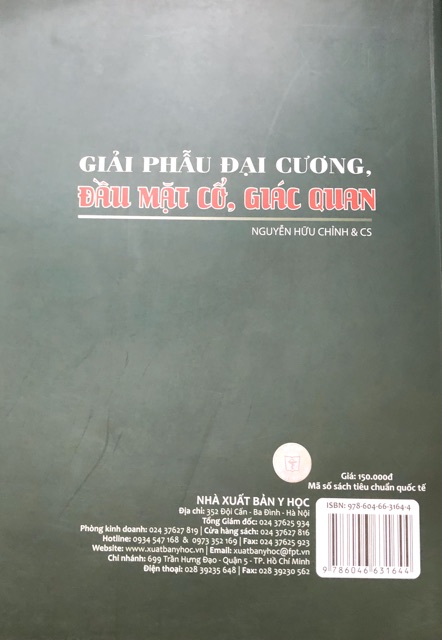 Sách - Giải phẫu đại cương đầu mặt cổ - giác quan