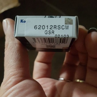 Combo 2 vòng bi, bạc đạn Koyo 6201 - 2rs