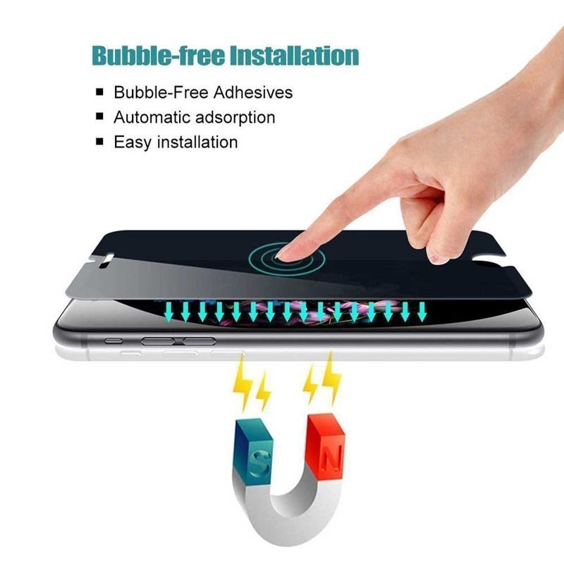 Kính cường lực chống nhìn trộm cao cấp cho Iphone 12 11 Pro Max Xs Max Xr Iphone 6s 7 8 Plus