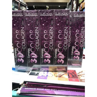 nhuộm tóc collagen 3D Lavox 100g