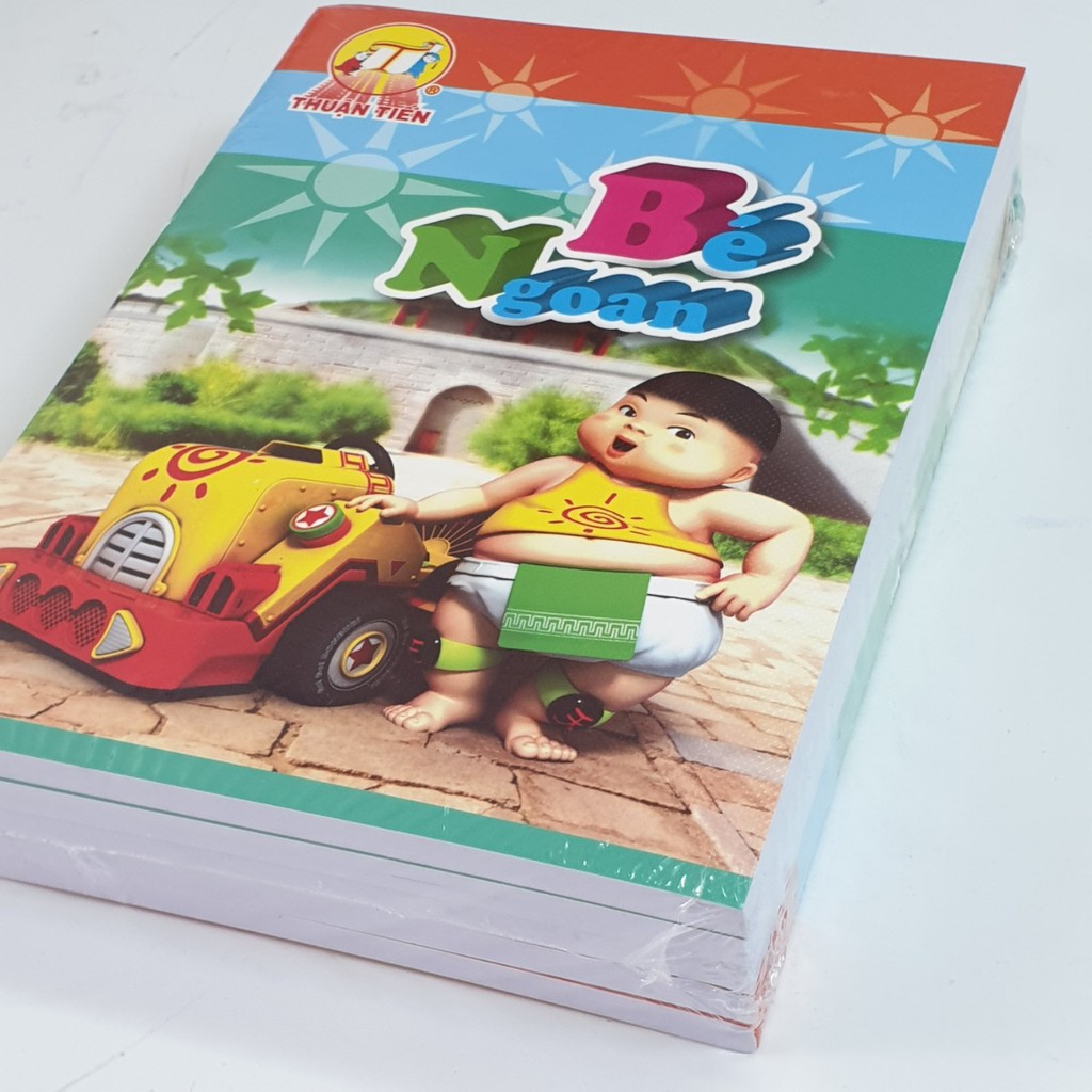 Tập học sinh Tân Thuận Tiến 96T giấy dày 120gsm bé ngoan 4 5 ô ly