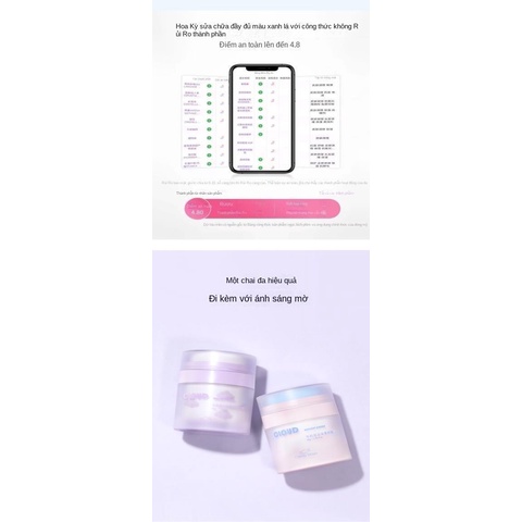 CandyMoyo Kem trang điểm làm sáng da tông màu kem che khuyết điểm trang điểm nude dưỡng ẩm