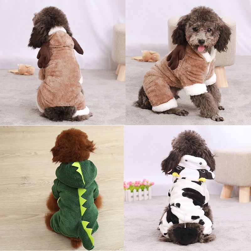 Áo Hoodie Kiểu Dáng Thú Xinh Xắn Dành Cho Thú Cưng