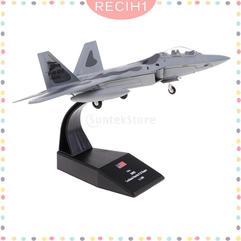 Mô Hình Máy Bay Chiến Đấu Mỹ F-22 Tỉ Lệ 1 / 100