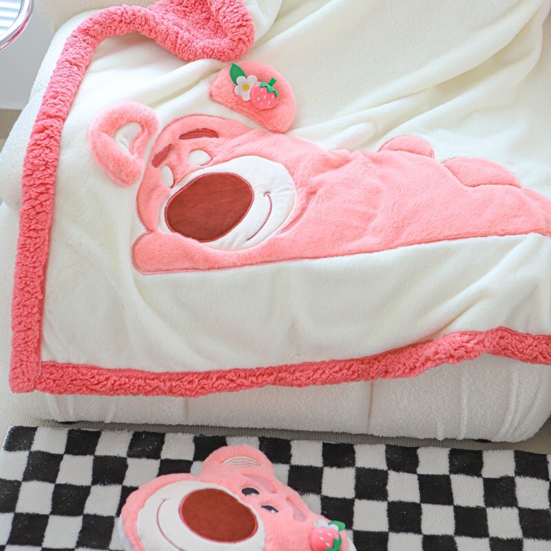 chăn cừu DISNEY ấm áp mềm mịn,Chăn mền cừu dành cho bé krmt 120x150