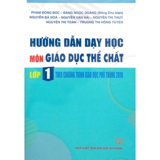 Sách - hướng dẫn dạy học môn giáo dục thể chất lớp 1