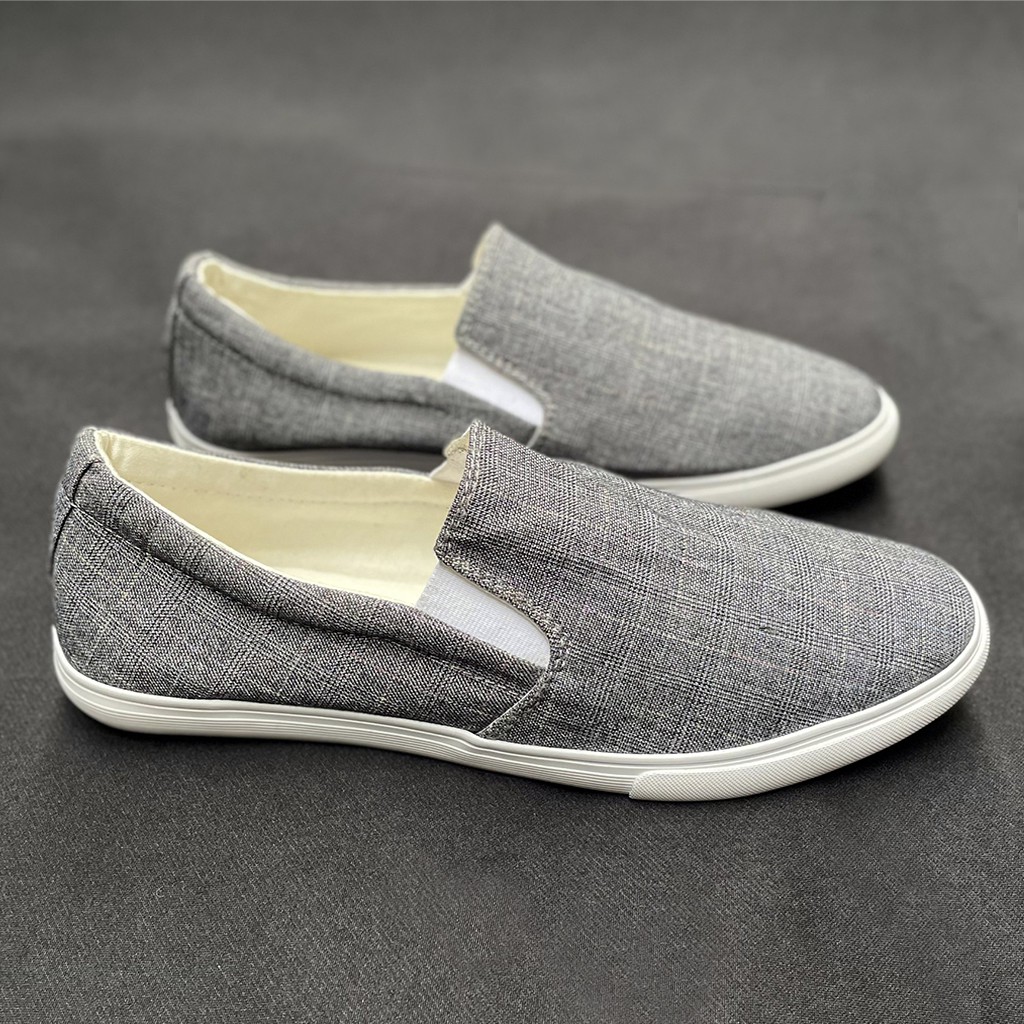(Ảnh thật) Giày lười nam, giày slip on nao levo hàng cực đẹp