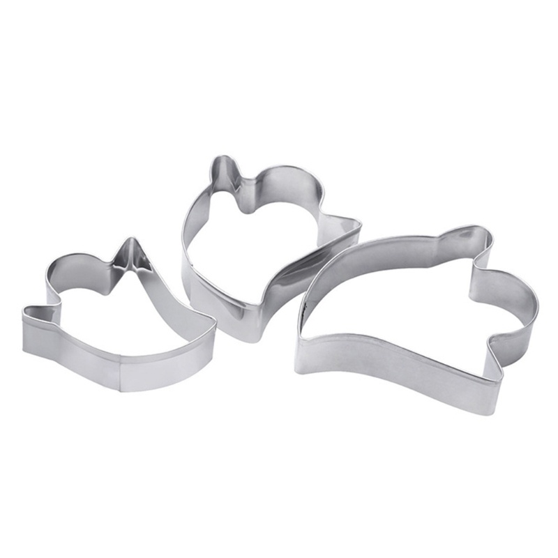 Set 3 Khuôn Cắt Bánh Quy Tạo Hình Halloween