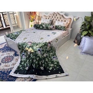 Ga gối THUN LẠNH 5D cao cấp