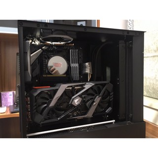 Đế dựng card VGA led RGB + dây Riser