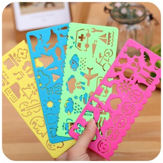 Thước kẻ in hình cho bé tập vẽ