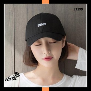 Mũ lưỡi trai nón kết đơn giản thêu chữ Under phong cách unisex LT299