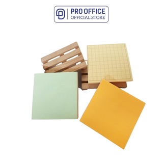 Giấy Ghi Chú PRO OFFICE Bám Dính Chắc Chắn, Bắt Mực Tốt, Nhanh Khô SN123/133/143