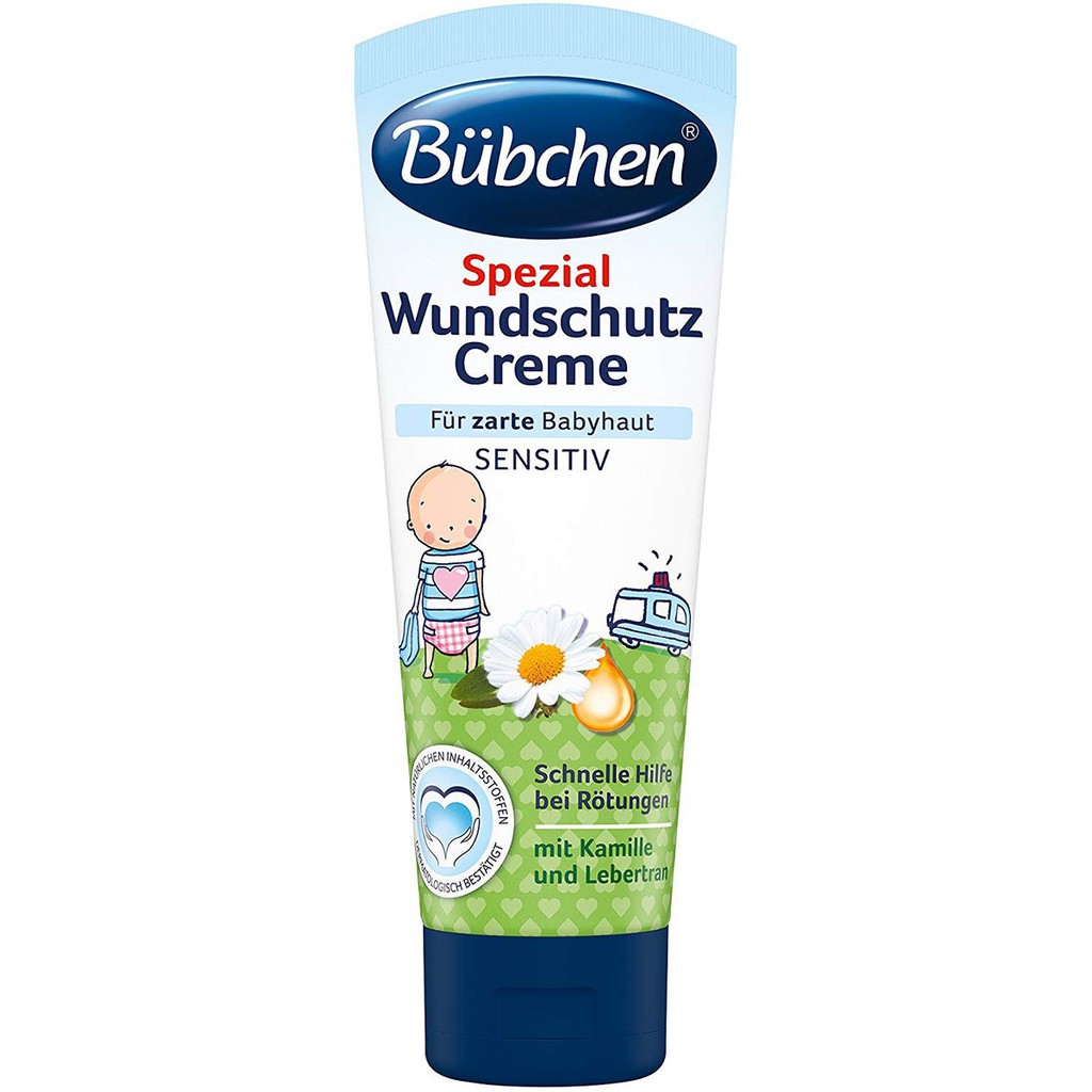 Kem bôi hăm Bubchen [NỘI ĐỊA ĐỨC] ngừa hăm hiệu quả cho bé, 75ml