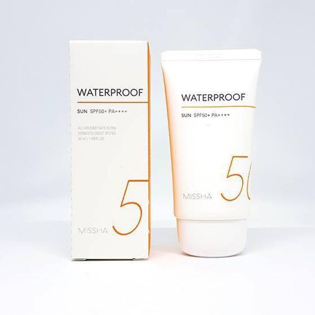 Kem chống nắng Missha Waterproof Sun SPF50+/PA++++ 50ml (date 9/2021)