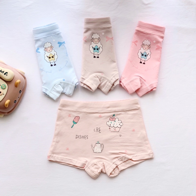Set 3c quần chip đùi bé gái 7-20kg | BigBuy360 - bigbuy360.vn