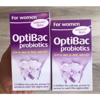 [2025] Men Optibac tím 30 viên, 90 viên hàng UK