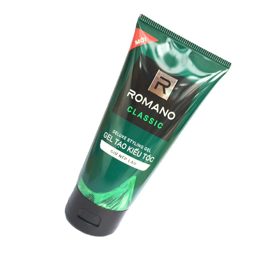 Gel vuốt tóc Romano Classic cứng vừa 150g