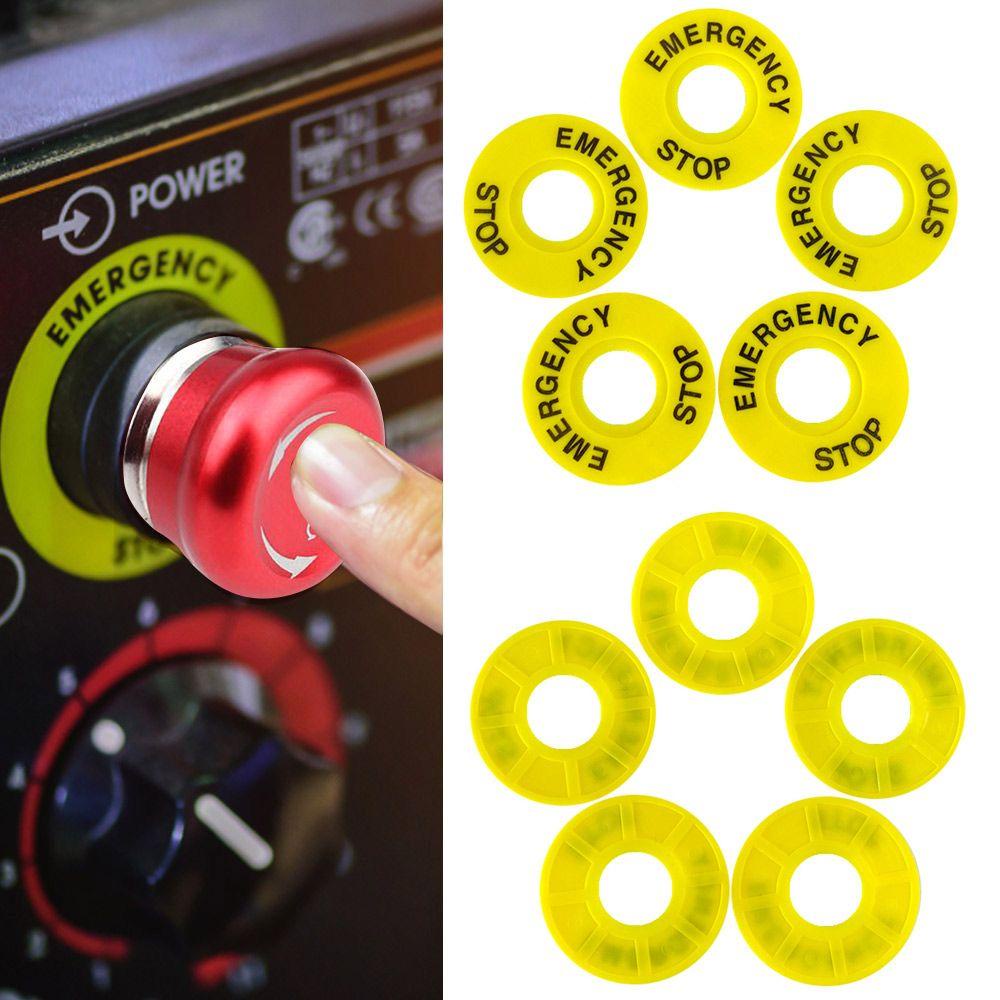 Bộ 10 Khung Tròn Đánh Dấu Dừng Khẩn Cấp DAPHS