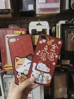 Ốp mèo thần tài cho iphone 7plus/8plus
