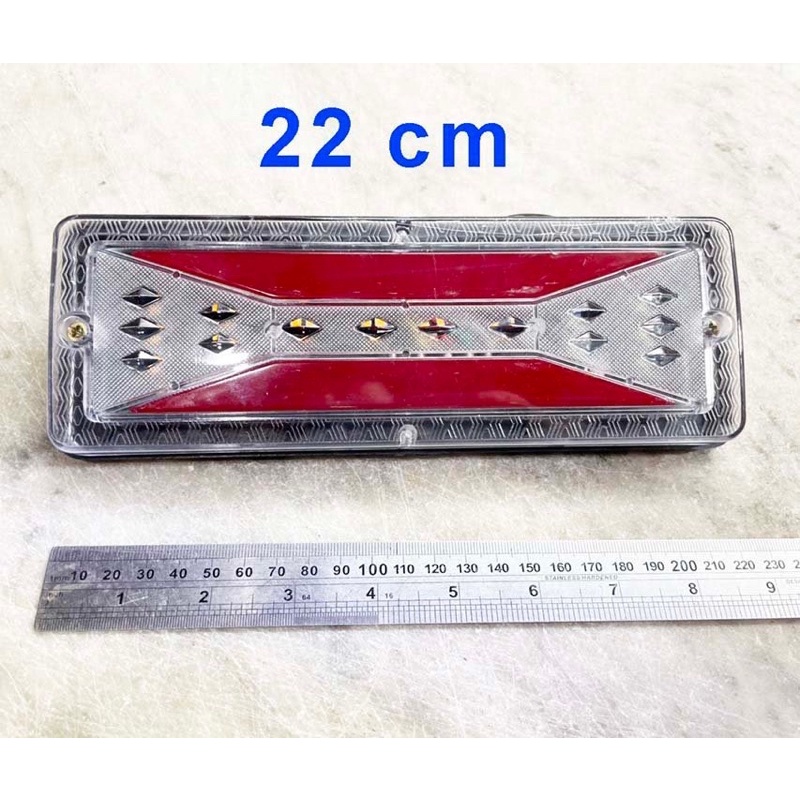 BỘ ĐÈN HẬU XE LÔI XE ĐIỆN XE BA BÁNH ÔTO 22CM MẪU 2022