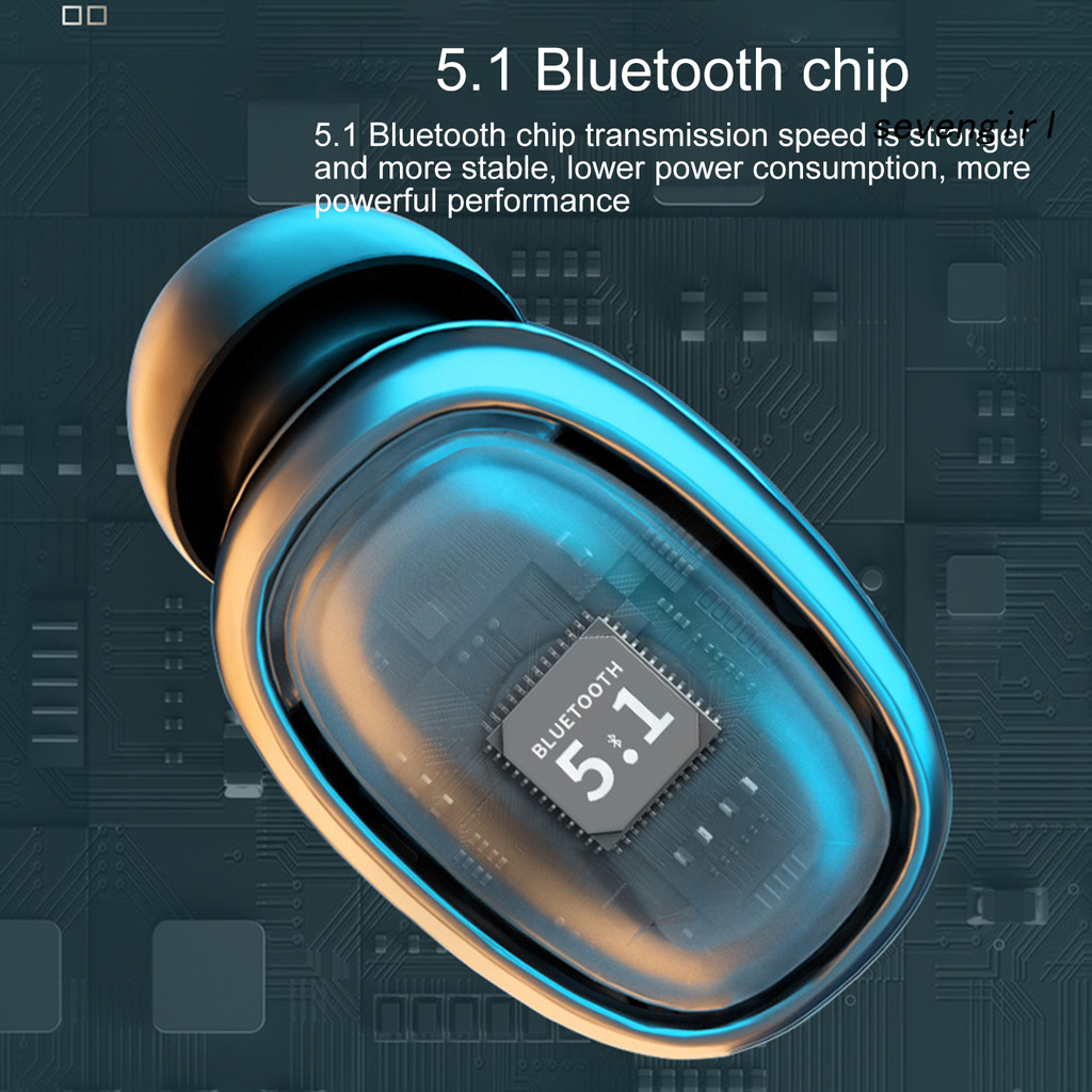 Tai Nghe Nhét Tai Sev-Tws-209S Kết Nối Bluetooth 5.1 Chống Ồn