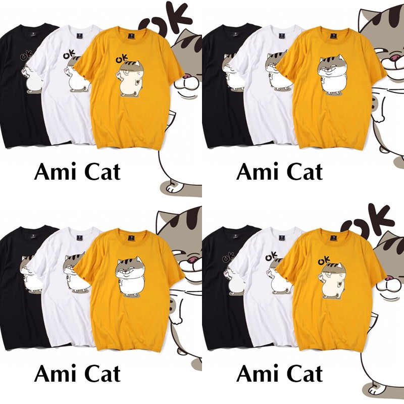 [Kèm ảnh thật] Áo thun tay ngắn Ami bụng bự