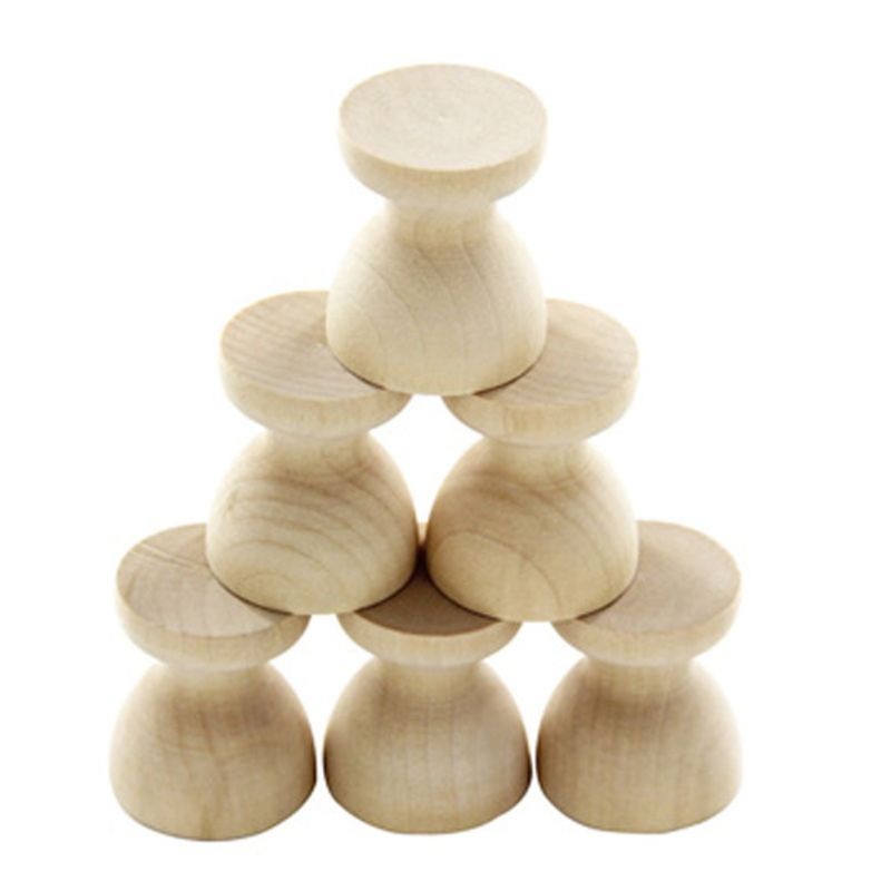 ✿ Giá Đỡ Trứng Phục Sinh Bằng Gỗ Chưa Hoàn Thành Độc Đáo DIY