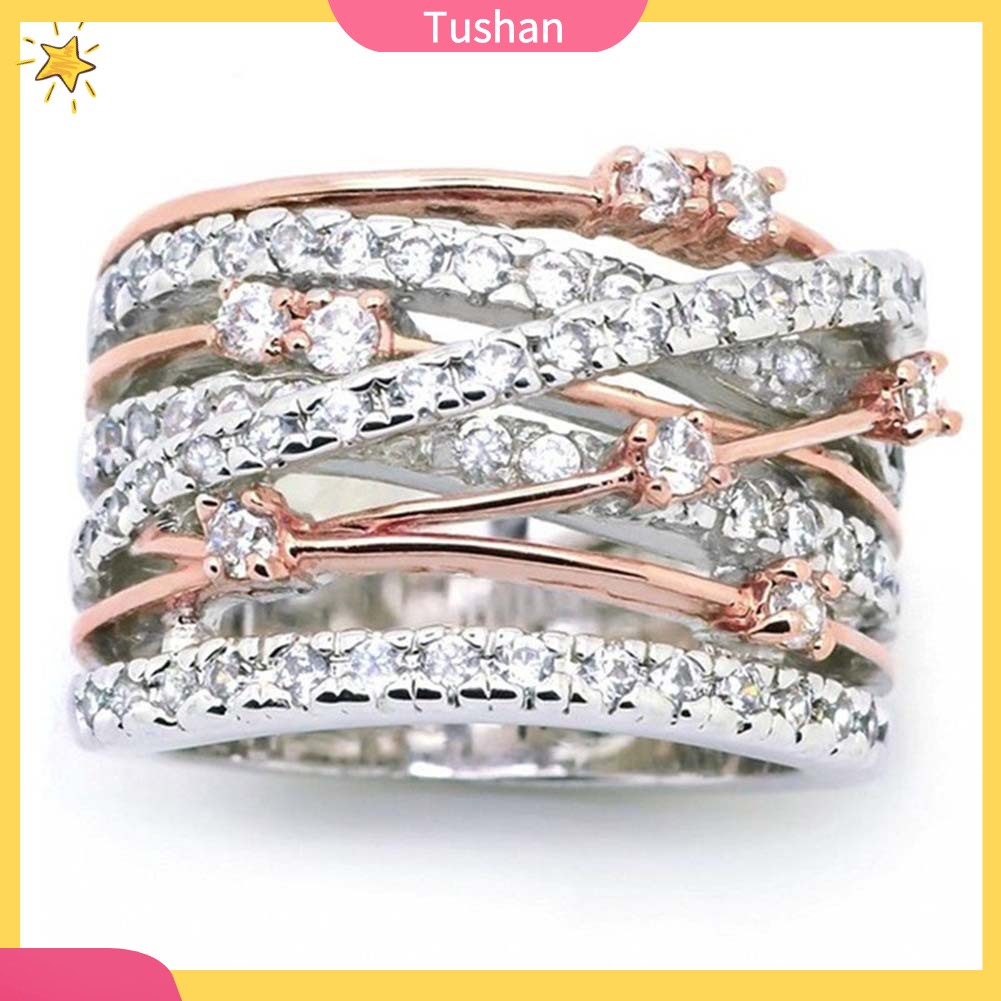 Nhẫn Đính Đá Sang Trọng Cho Nữ