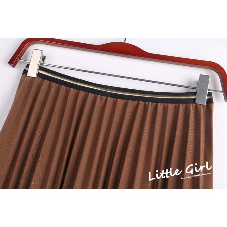 ORDER - Chân váy midi xếp ly dáng dài - V10 (ảnh thật ở cuối) | BigBuy360 - bigbuy360.vn