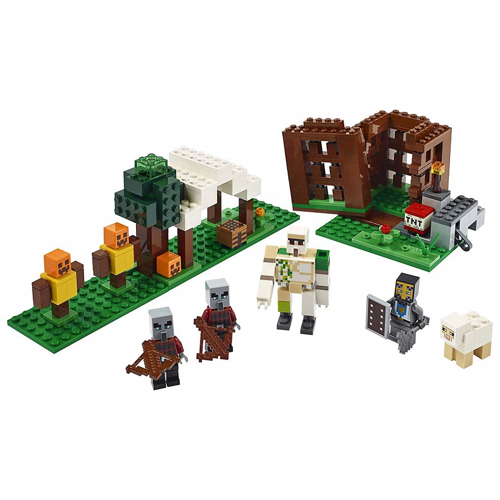 Lego Minecraft USA 21159 – Cuộc phiêu liu giải cứu Iron golem