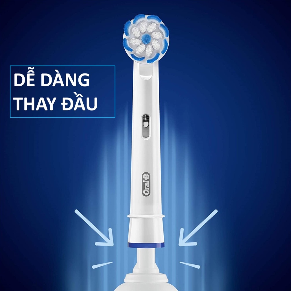 [Mới Về] Bàn Chải Điện Trẻ Em 6+ Tuổi Oral-B Pro 3 Junior Kids - 3 Chế Độ, Cảm Biến Lực 360°, Bàn Chải Điện Cho Bé OralB