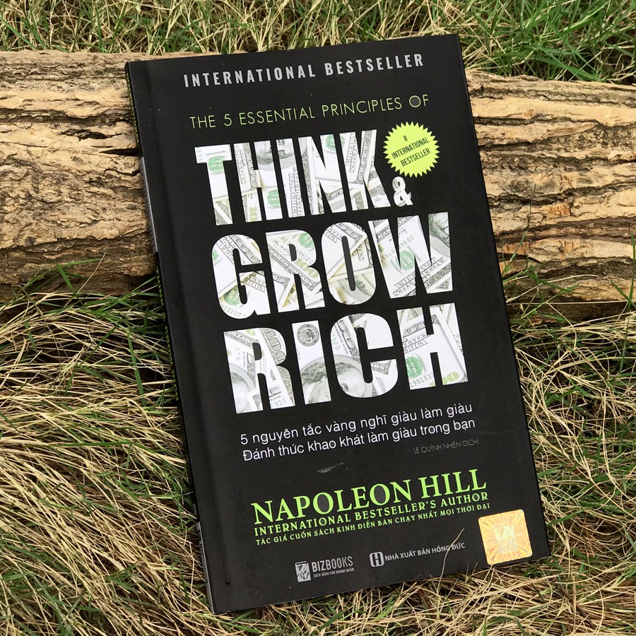 Sách -  Think & Grow Rich - 5 Nguyên Tắc Vàng Nghĩ Giàu Làm Giàu - Đánh Thức Khao Khát Làm Giàu Trong Bạn | BigBuy360 - bigbuy360.vn