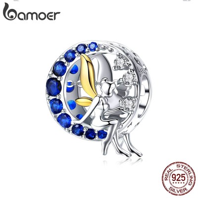 Mặt Dây Chuyền Bamoer bạc 925 Thanh Lịch